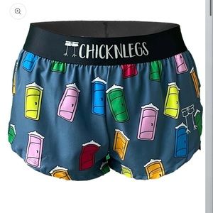 Xs, porta potty chicken legs